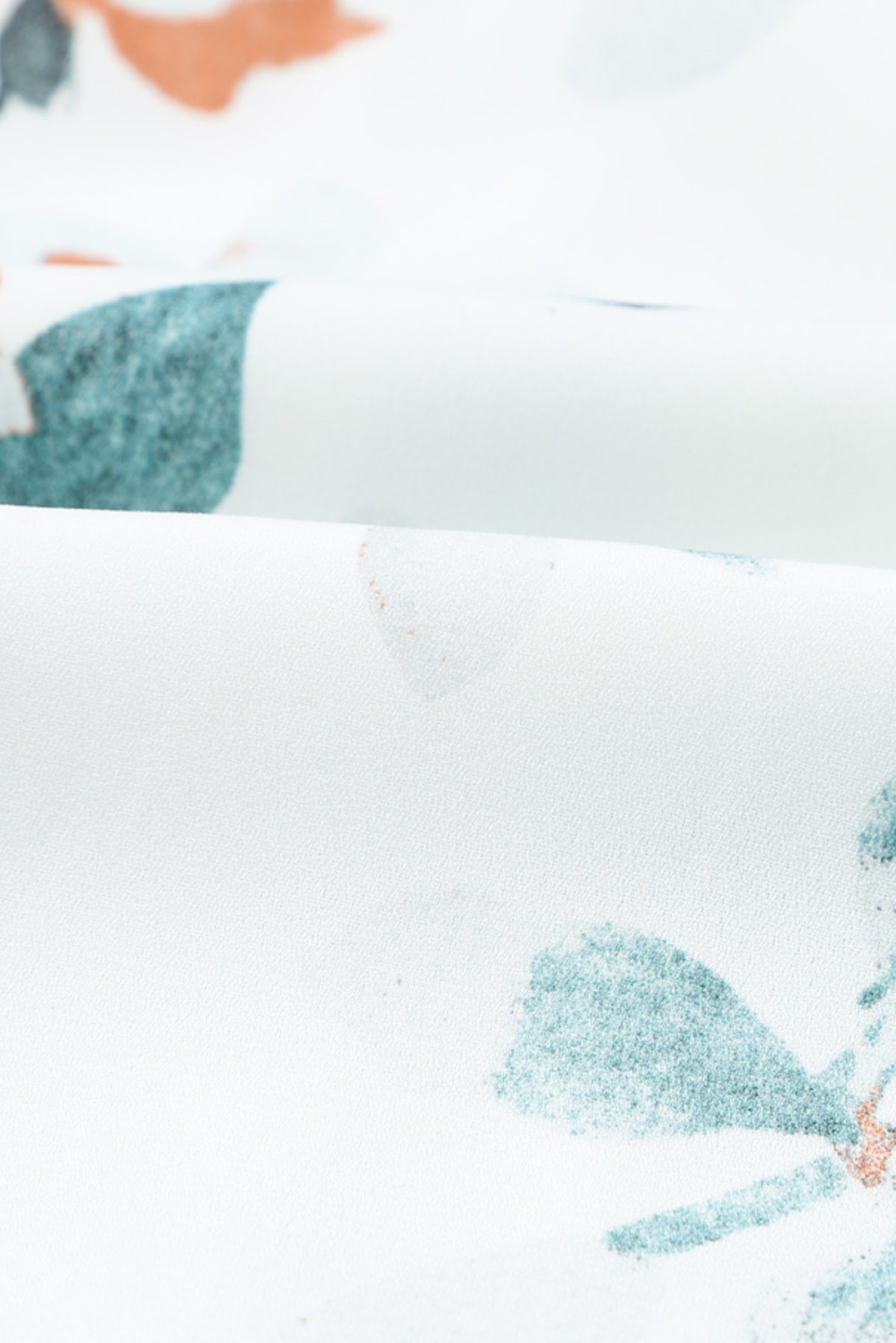 White Floral Print Spaghetti Straps Maxi Dress